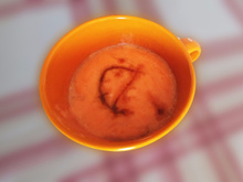 Creme de papaia com cassis