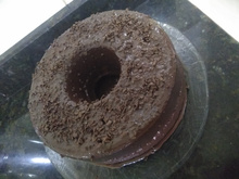 Bolo peteleco de chocolate
