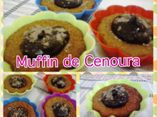 Muffins de cenoura light