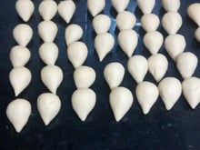 Coxinha com massa básica