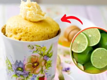 Fiz um bolo de limão em apenas dois minutos que ficou muito fácil, molhadinho e delicioso