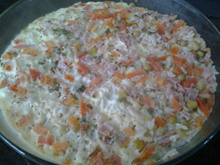 Arroz ao forno