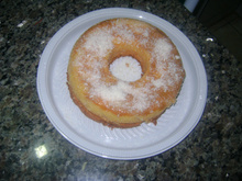 Cocada de coco com doce de leite no forno