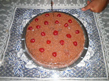 Bolo de brigadeiro Suíço