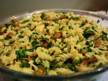 Macarrão primavera sucesso