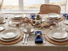Mesa completa e elegante por menos de R$ 300 com este conjunto de jantar de 20 peças da Oxford
