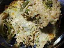 Fricassê de frango com brócolis