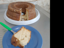Bolo simples fofinho