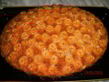 Torta de banana caramelizada