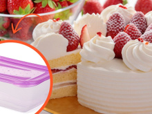 Com esse truque (ridículo de simples!) para guardar o bolo num pote a cobertura nunca mais vai grudar na hora de servir