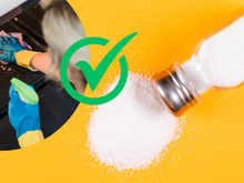 Esse truque com sal limpa até a sujeira incrustada no seu forno