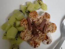 Tortelete de frutas e castanhas