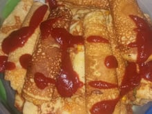 Panqueca de carne moída