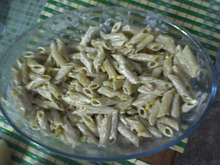 Penne ao creme tentação