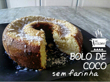 Bolo de coco sem farinha