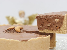 Torta de Amêndoas com Chocolate