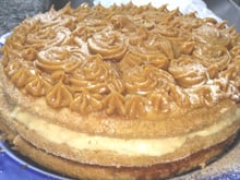 Naked cake de churros sem glúten
