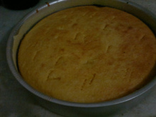 Bolo de fubá pratico