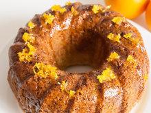 Bolo de laranja na airfryer