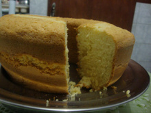 Bolo de creme de leite