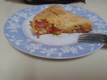 Torta salgada de liquidificador