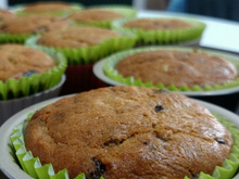Cupcake de Banana com Canela