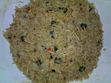 Guarnição de bacalhau