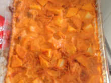Filé de badejo com requeijão