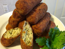 Croquete de peixe