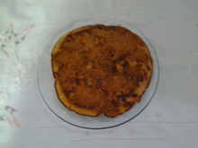 Torta light de banana na frigideira
