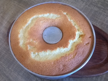 Bolo de laranja sem gordura