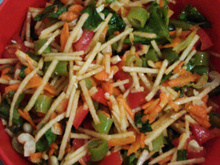 Salada fácil da Juliana 
