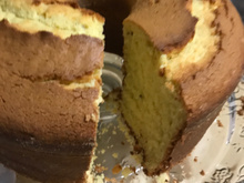 Bolo de fubá da roça