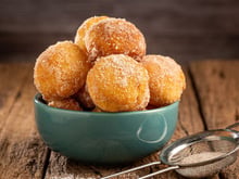 Bolinho de chuva na airfryer