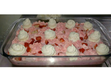 Doce de morango com suspiro