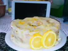 Bolo fofinho de laranja