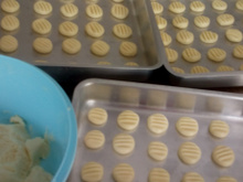 Bolachinhas de amido de milho