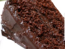 Bolo de chocolate molhadinho e aerado