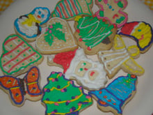 Bolachas de Natal decoradas