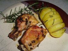 Frango assado da Tatá