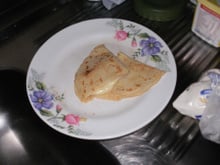 Crepe sem ovos e sem leite