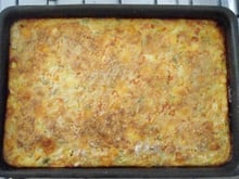 Torta de legumes prática de liquidificador