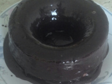 Cobertura de chocolate com creme de leite