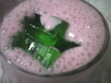 Gelatina cremosa do Marcos