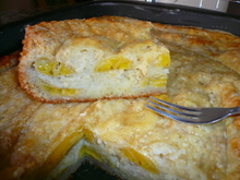 Torta de banana com aveia