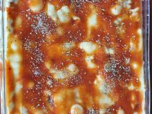 Lasanha de carne de soja da semana santa 