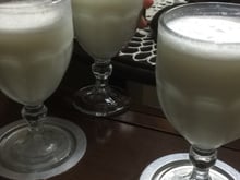 Limonada com coco colombiana