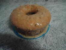 Bolo de amendoim com fubá no liquidificador