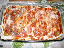 Lasanha de berinjela