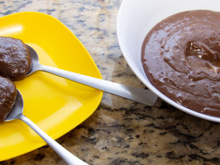 Fiz esse brigadeiro de colher zero açúcar e ficou delicioso igual o original!